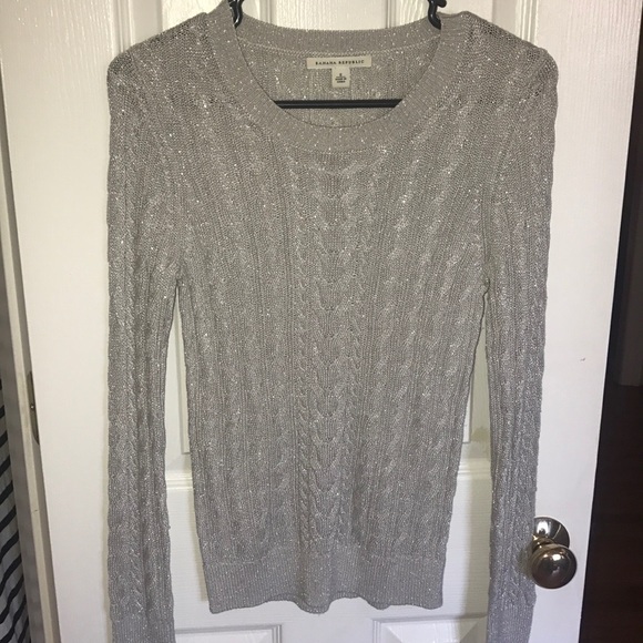Banana Republic Cable Knit Sweater - Picture 2 of 5